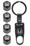 Honda Valve Cap And Key Ring Set