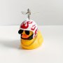 Durable Rubber Duck Ornament For Motorcycles & Bicycles - Wind-resistant Perfect Car Interior Accessory