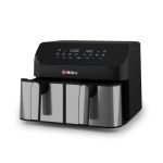 Milex 9L Silver Dual Airfryer 9L