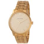 Gents Gold Strap Champagne Dial
