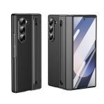 Compatible With Samsung Z Fold 6 Leather Hinge Folding Phone Case