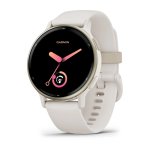 Garmin Vivoactive 5 - Cream Gold Aluminium Bezel With Ivory Case And Band