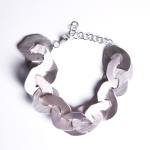 Olympia Chunky Link Bracelet Silver - Silver