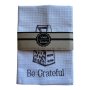 Single Printed Dishcloth - Be Grateful