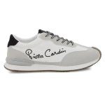 Pierre Cardin Signature Sneaker - White Grey - 8
