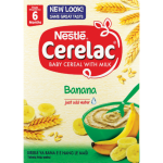 Nestle Cerelac Baby Cereal 6 Months Assorted 250G - Milk Banana