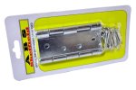 Butt Hinges 100MMX75MMX63MM Heavy Galvanized Blister Carded 360G