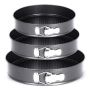 Set Of 3 Nonstick Cake Pan Set