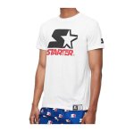 Starter Core Mens T-shirts White red