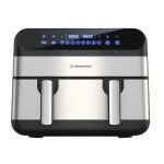 Bennett Read 9.7L Triple Multi-zone Air Fryer - Stainless Steel