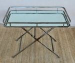 Rectangular Light Gold Butlers Tray – 64X84X47CM