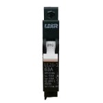 Lear LE26-1 Circuit Breaker 63A 1-POLE Samite 13MM 4.5KA