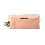 Toiletry Bag Nylon Pink And Brown 21X12X10CM