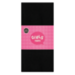 Girls Plain Black Tights Size 12-14 Years