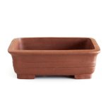 12" Chinese Unglazed Containers - Soft Rectangular 30 X 24 X 9CM