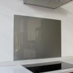 Metallic Silver Hob Splashback 898 X 700 X 6MM