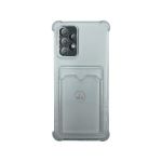 Clear Shockproof Card Holder Case For Samsung Galaxy A52