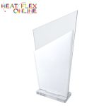 Double Trapezium Trophy – 190MM X 155MM With 8MM Base 3MM Clear Acrylic