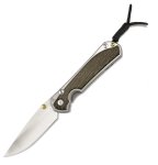 Large Sebenza 31 Magnacut Bog Oak Polished TI L31-1620