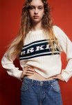 Jacquard-knit Jumper - Cream Brkln