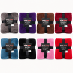 Microfiber Fleece Throw Blanket Soft & Warm 150X180CM