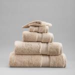 Monaco Signature Towel Collection Mushroom - Bath Sheet 90X160CM