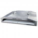 Double Square Pizza Dome With Ceramic Stone TP21092-304