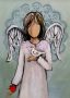 Diamond Painting Full Round Drill Diy KIT_33CM X 43CM Angel G0873