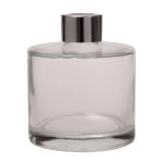 220ML Clear Diffuser Bottle & Silver Screw Cap 28MM