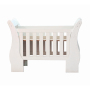 Sleigh Cot White