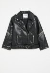 PoP Candy Faux Leather Jacket -black