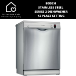 Bosch Series 2 - Stainlesssteel Dishwasher - 12 Place Setting