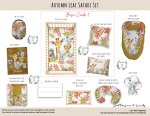 Cot Duvet Bedding Autumn Leaf Safari Set