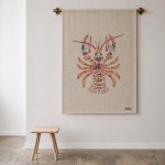 Kreefie – Original Art Print On Fabric
