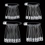 40pcs Safety Metal Pins For Clothes Hanging Tags Waist Slimming Pins