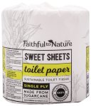 Faithful To Nature Ftn Sweet Sheets Single Ply