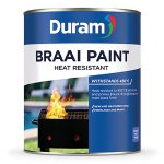 Duram Braai Paint 1L Black