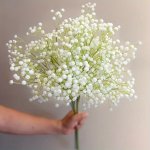 20PCS Artificial Flowers Plastic High-quality Antioxidants Artificial Flowers Bouquets Autumn Artificial Flower Decoration Real 
