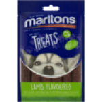 Marltons Treats Lamb Flavoured Semi-moist Dog Rolls 120G
