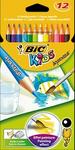 BIC Kids Aquacouleur 12 Pencil Crayons