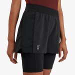 Running Ladies Active Shorts Black - Large