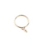 The Duo Charm Ring In Yellow Gold - N
