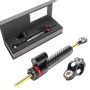 Gidibii Universal Motorcycle Steering Damper Cnc Adjustable Steering Damper Stabilizer For Motorcycles Electric Scooter