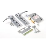 - Lockset 4 Lever Sabs Blister Packed