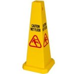Wet Floor Sign Cone - 65CM - JAEQ-1052 - Stationery Supplier Dm Office Solutions