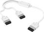 Corsair Icue Link Cable 1X 600MM Y-cable With Straight Connectors White