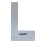 Accud Flat Edge Square 90 Deg. Wide Base 75X50MM DIN876 - AC842-003-10