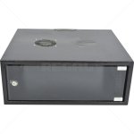 4U 500MM Solid Wall Box Incl Fans And Power