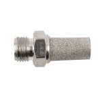AirCraft Muffler Metal Conical 1 8"M