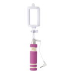 Selfie Stick BE7248 - With Foam Handle Pink Std